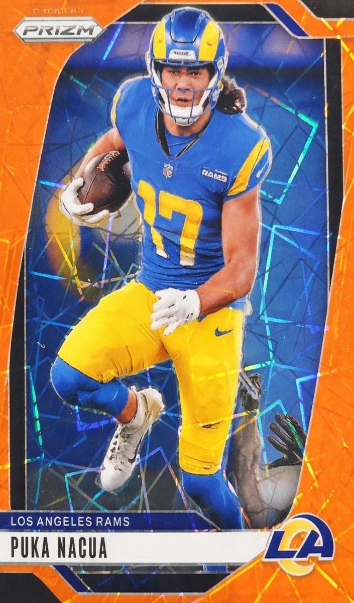 2024 Panini Prizm Football Orange Puka Nacua #168