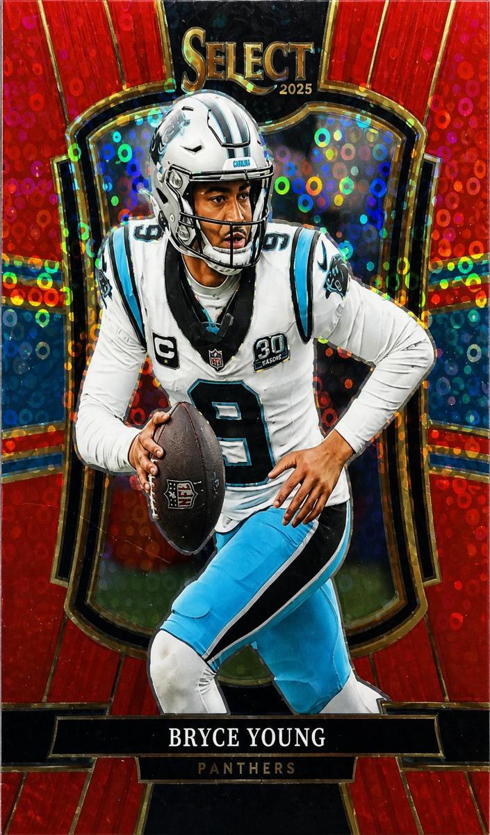 2025 Panini Select Football Red Disco Bryce Young #145