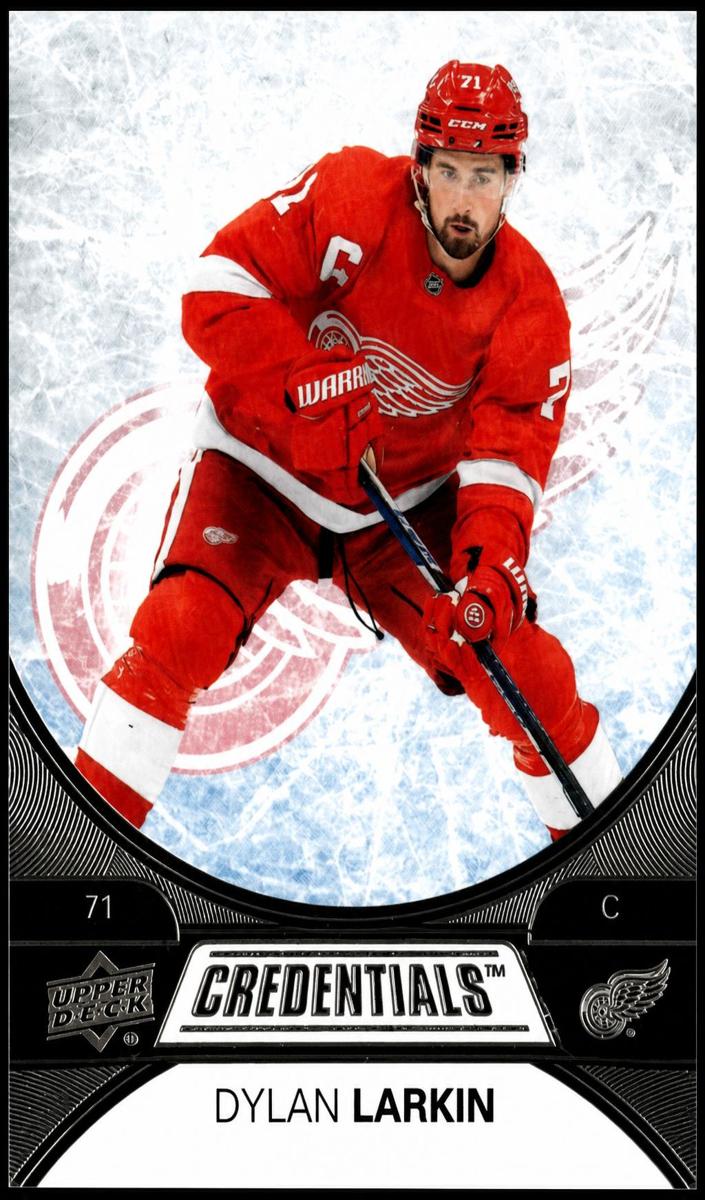 2021 Upper Deck Credentials Hockey Dylan Larkin #39