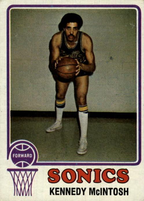 1973 Topps Basketball Kennedy McIntosh #164 PSA 9