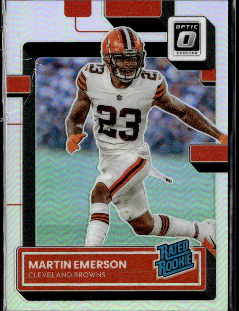 2022 Donruss Optic Football Holo Martin Emerson #275