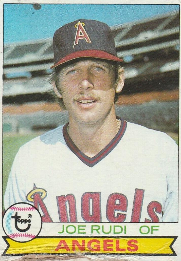 1979 Topps Baseball Joe Rudi #267 PSA 8.5