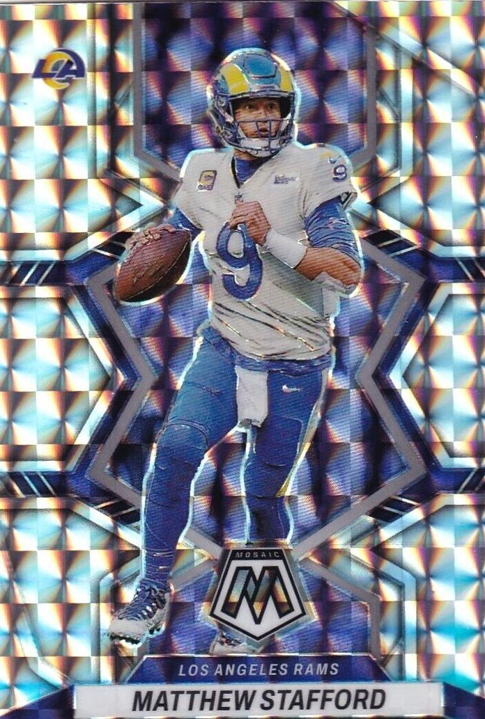 2022 Panini Mosaic Football Mosaic Matthew Stafford #108