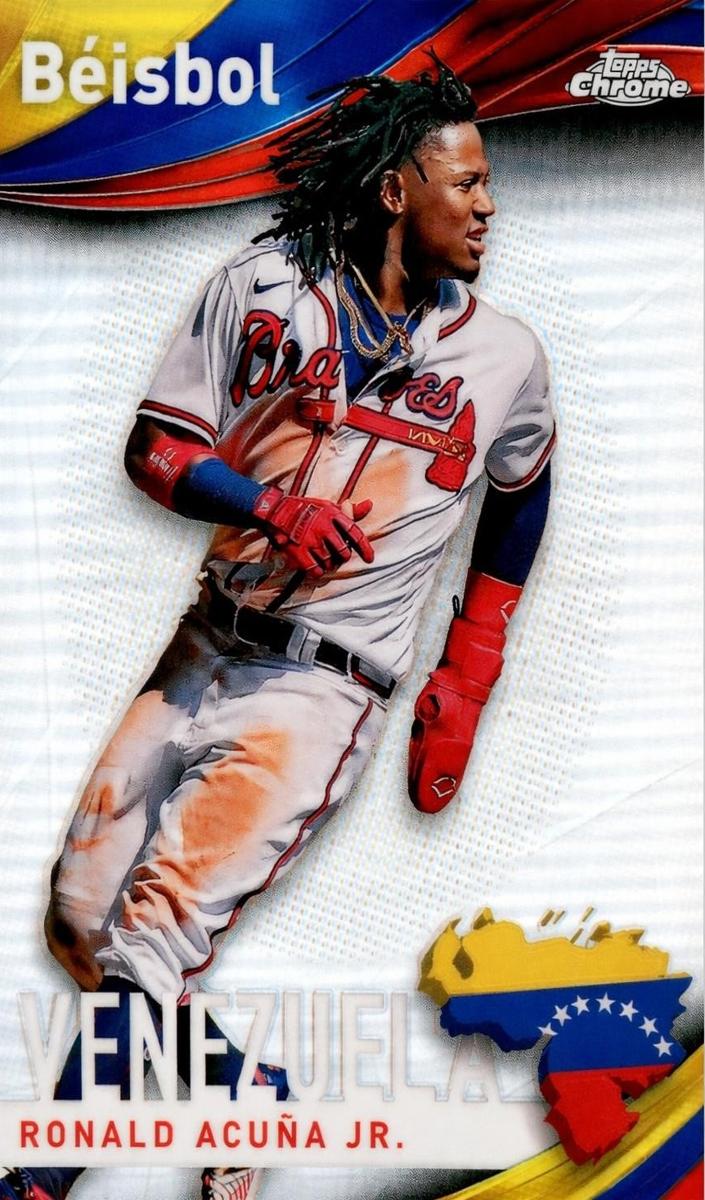 2021 Topps Chrome Baseball Ronald Acuna Jr. #B-1