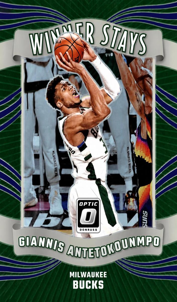 2023 Donruss Optic Basketball Purple Giannis Antetokounmpo #1