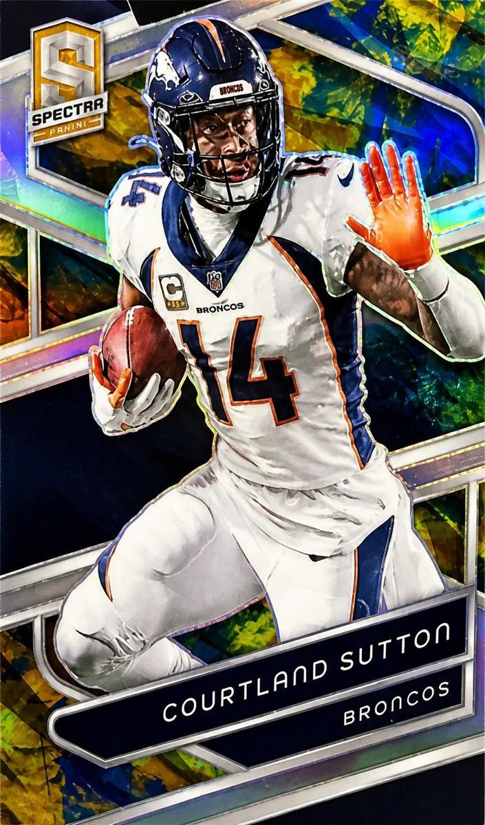 2024 Panini Spectra Football Universal Die Cut Courtland Sutton #36