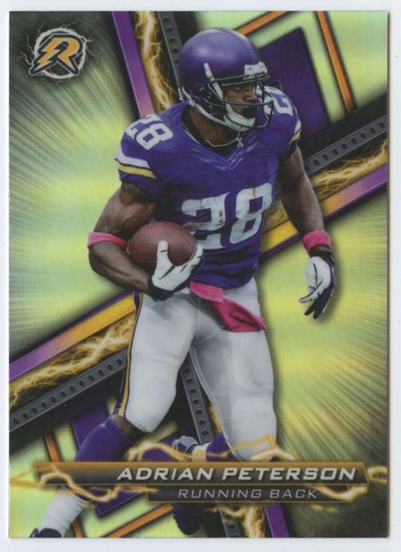 2023 Topps Composite Football Refractor Adrian Peterson #84