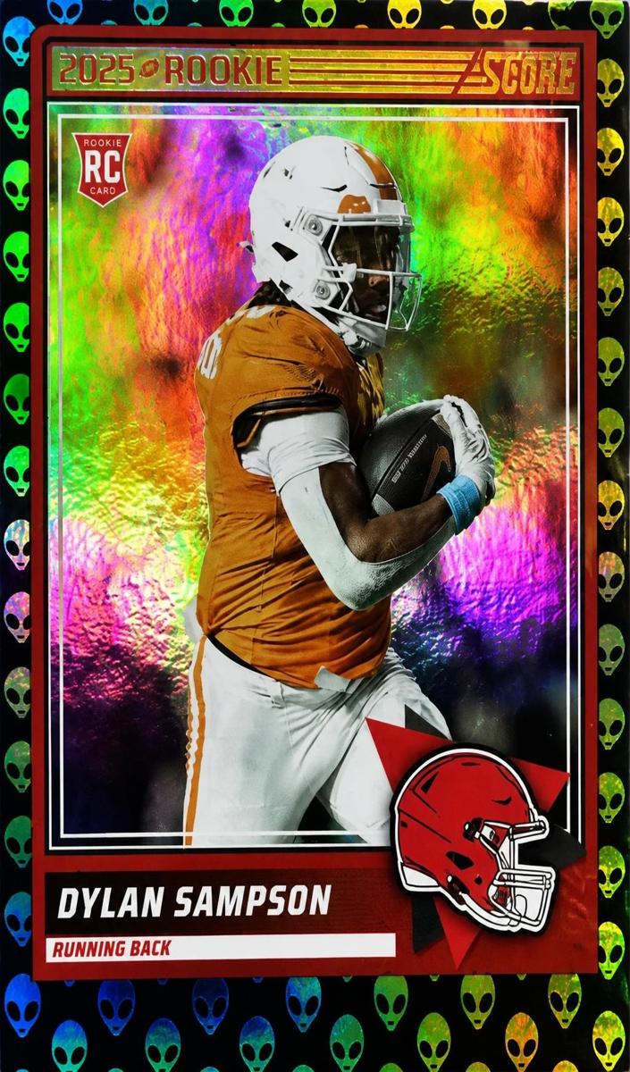 2025 Panini Score Football Extraterrestrial Dylan Sampson #52