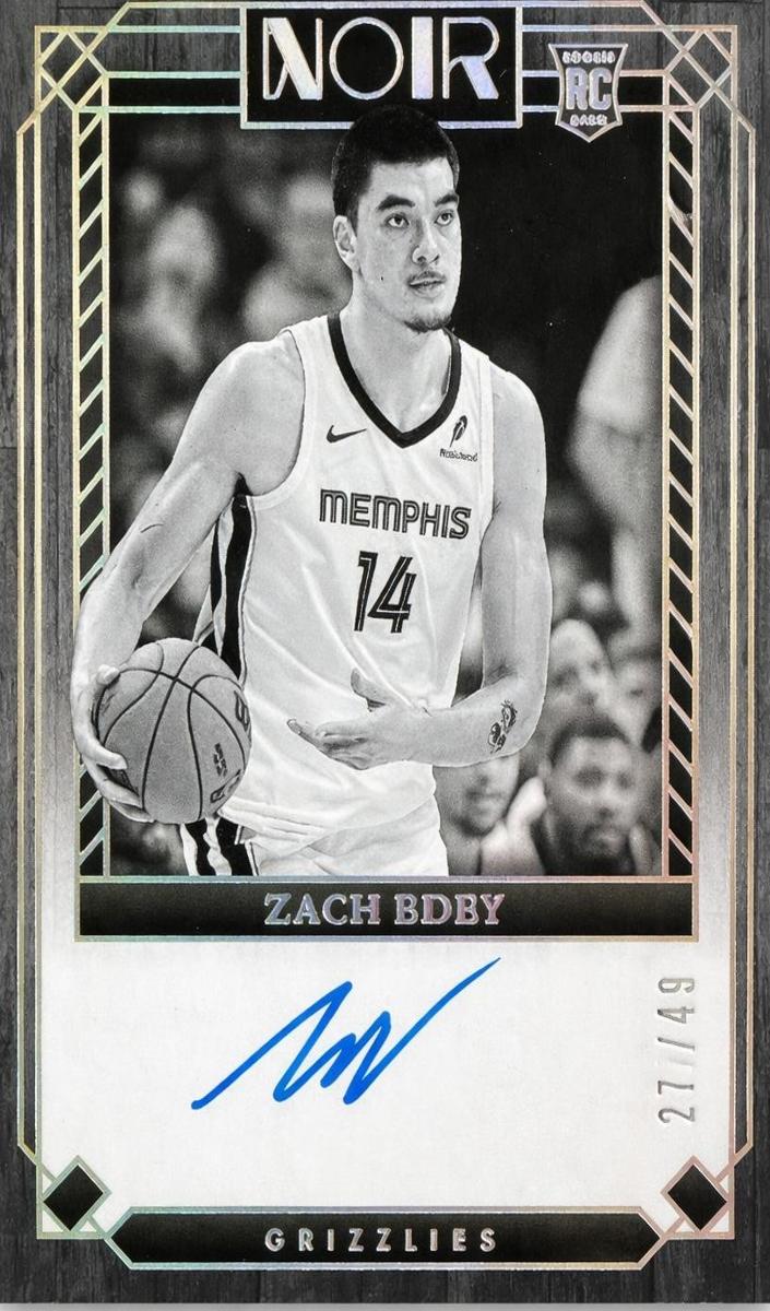 2024 Panini Noir Basketball Zach Edey #397