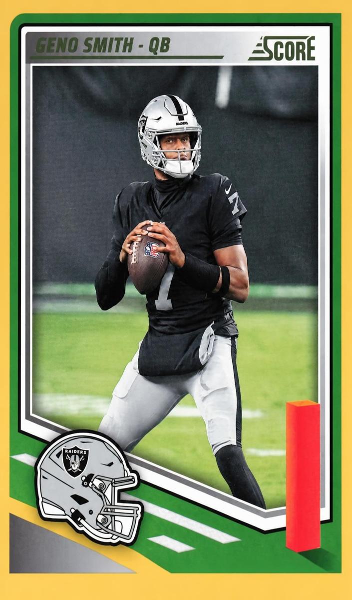 2025 Panini Score Football Gold Geno Smith #138