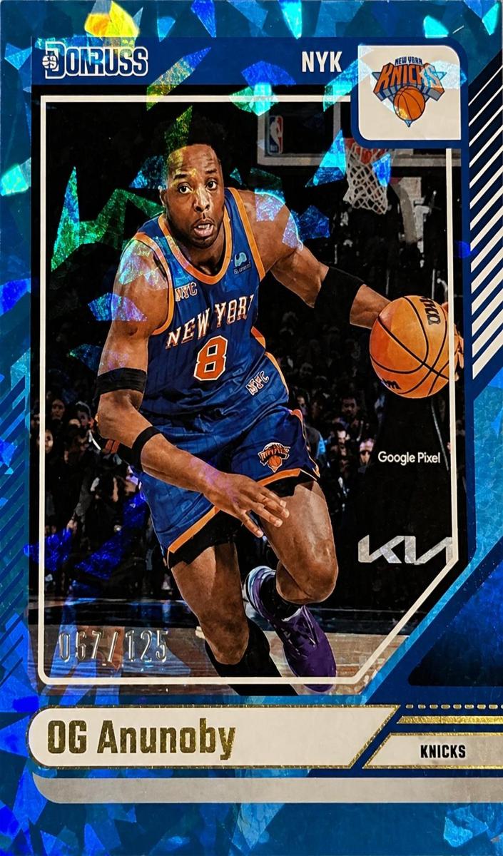 2024 Panini Donruss Basketball Crystals OG Anunoby #185