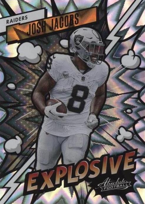 2023 Panini Absolute Football Josh Jacobs #26