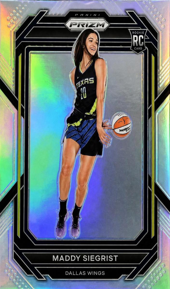 2023 Panini Prizm WNBA Basketball Silver Maddy Siegrist #135 PSA 9