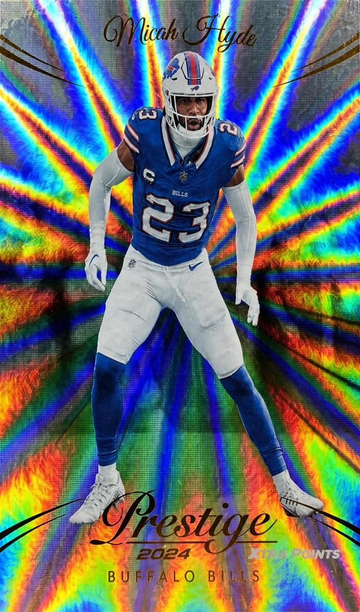 2024 Panini Prestige Football Sunburst Xtra Points Micah Hyde #34