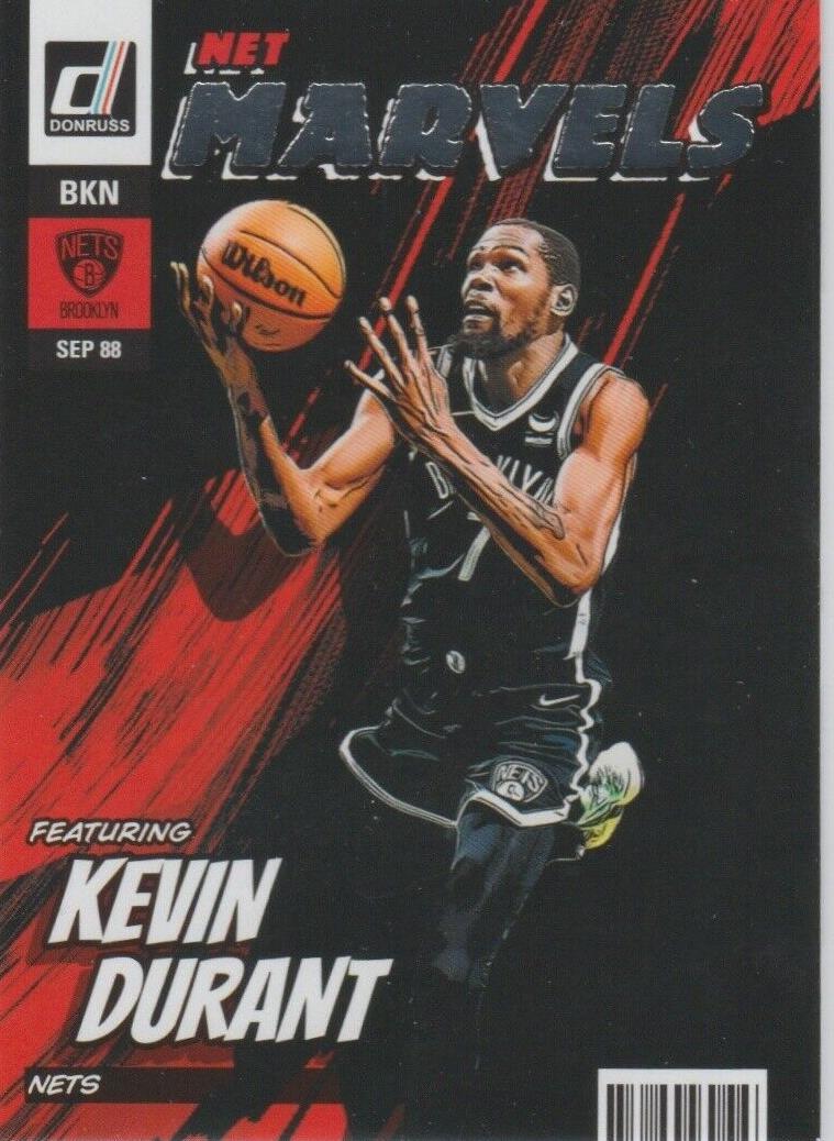 2022 Panini Donruss Basketball Kevin Durant #10