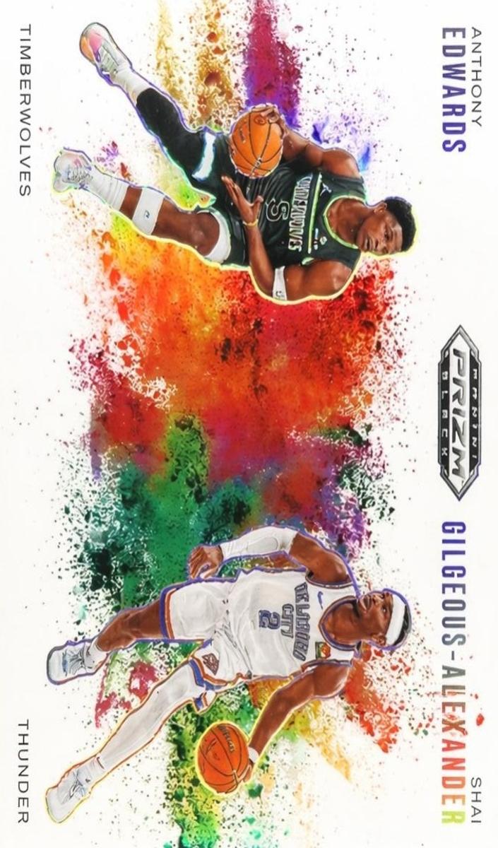 2024 Panini Prizm Black Basketball Anthony Edwards #2