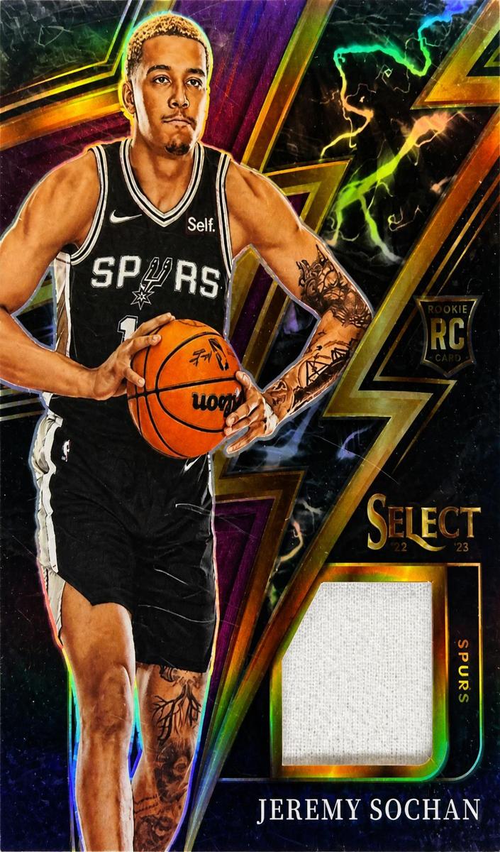 2022 Panini Select Basketball Purple Jeremy Sochan #S-JS