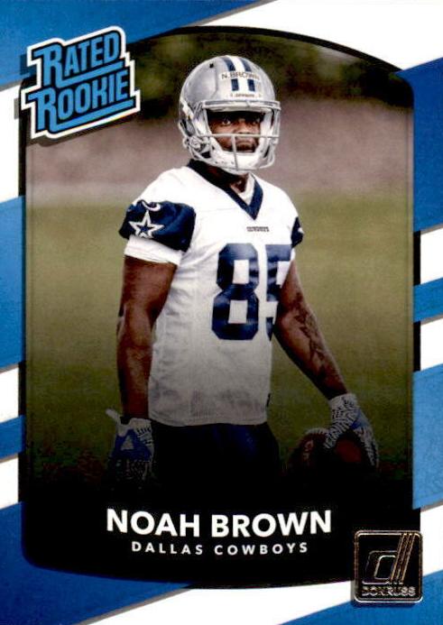 2017 Panini Donruss Football Noah Brown #341 SGC 9