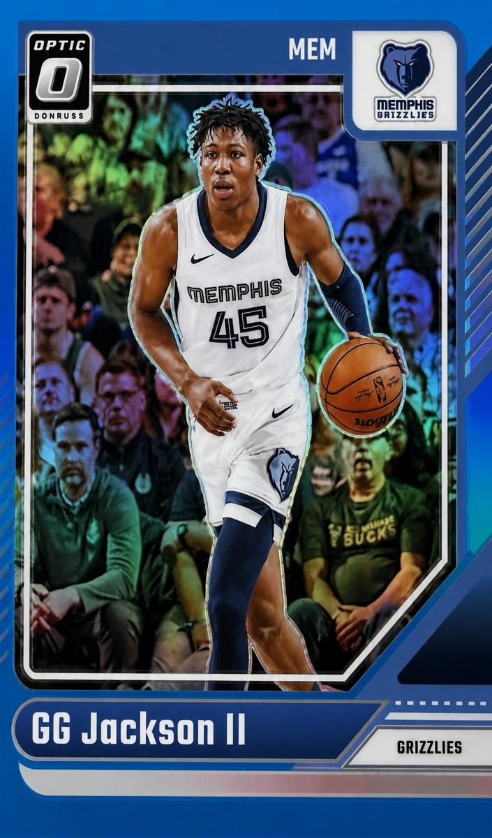 2024 Donruss Optic Basketball Aqua GG Jackson II #12
