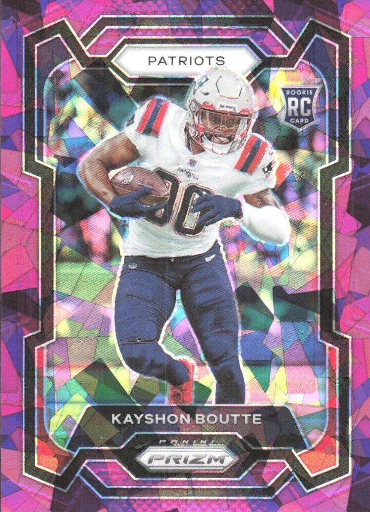 2023 Panini Prizm Football Purple Ice Kayshon Boutte #370