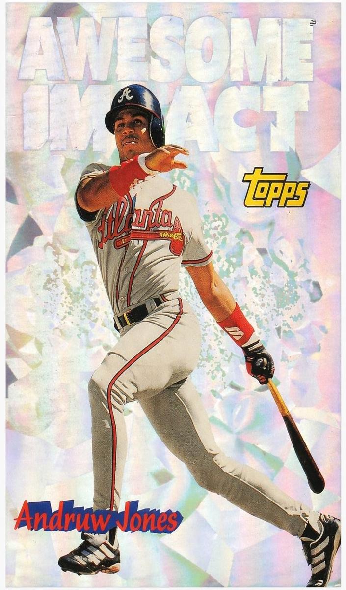 1997 Topps Baseball Andruw Jones #AI8 PSA 9