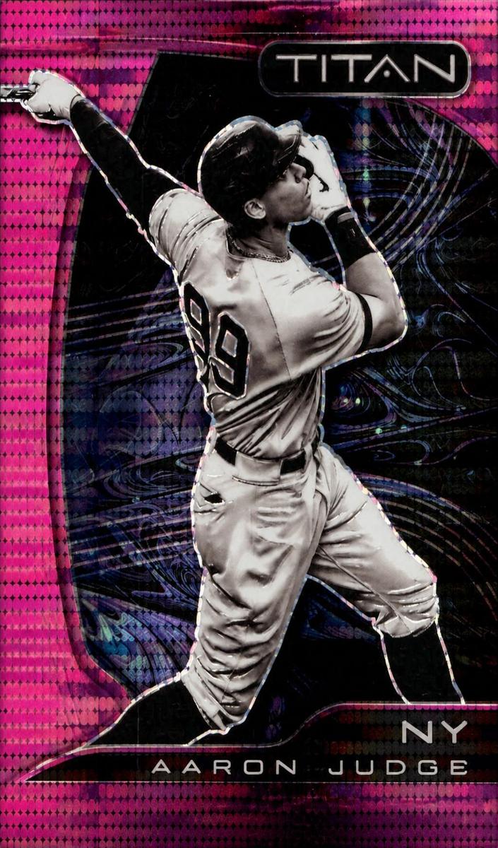 2022 Panini Chronicles Baseball Pink Aaron Judge #22