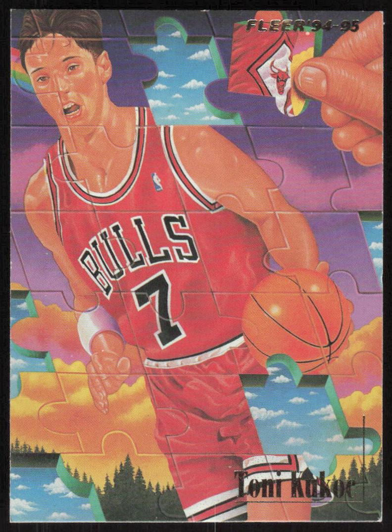 1994 Fleer Basketball Toni Kukoc #3 PSA 9