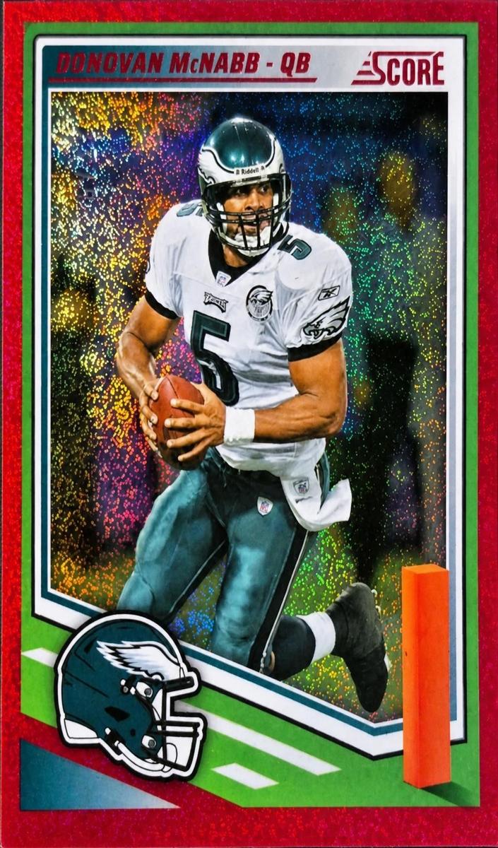 2025 Panini Score Football Dots Red Donovan McNabb #283