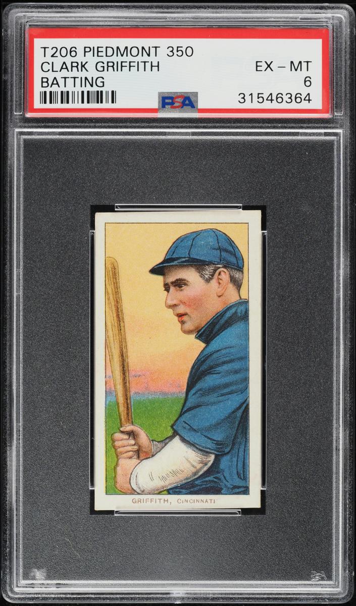 1909-11 T206 Baseball Batting Clark Griffith #NNO