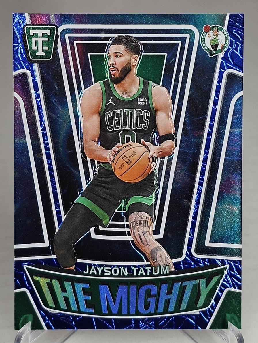 2024 Panini Totally Certified Basketball Mirror Blue Jayson Tatum #12