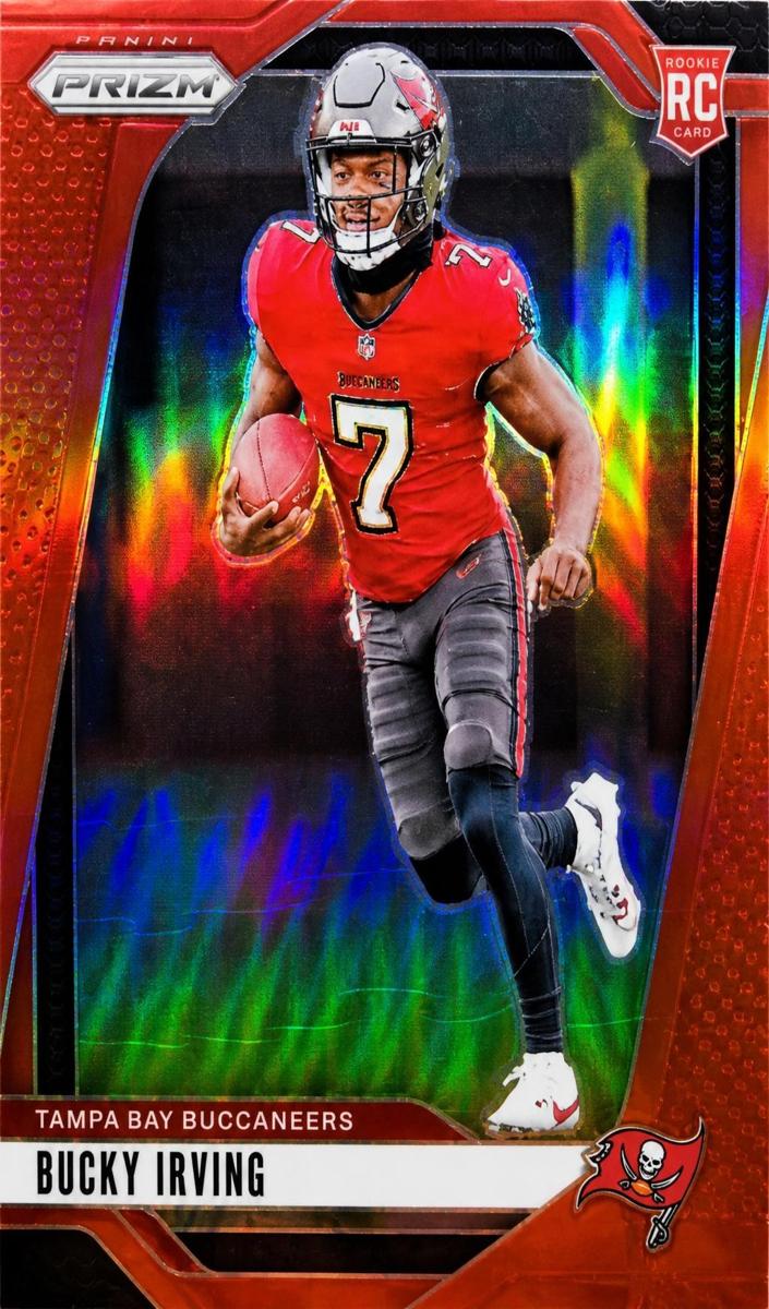 2024 Panini Prizm Football Red Bucky Irving #316 PSA 9