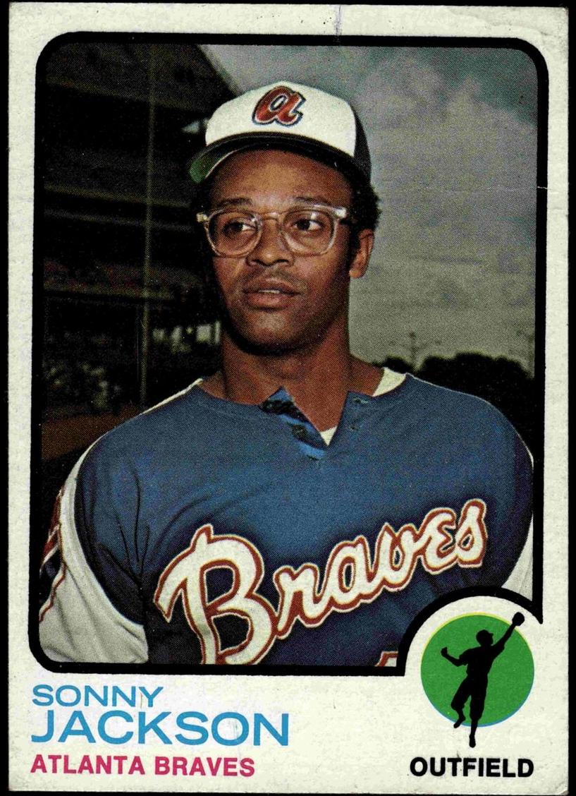 1973 Topps Baseball Sonny Jackson #403 PSA 9