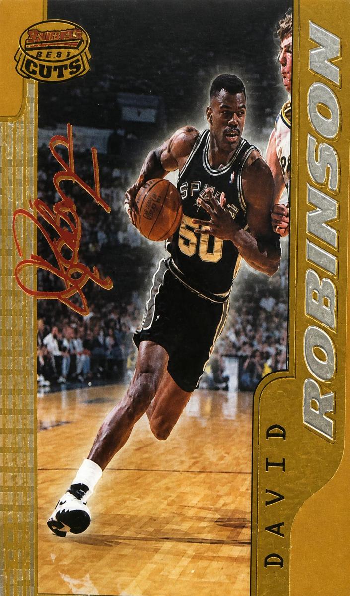 1996 Bowman's Best Basketball David Robinson #BC11
