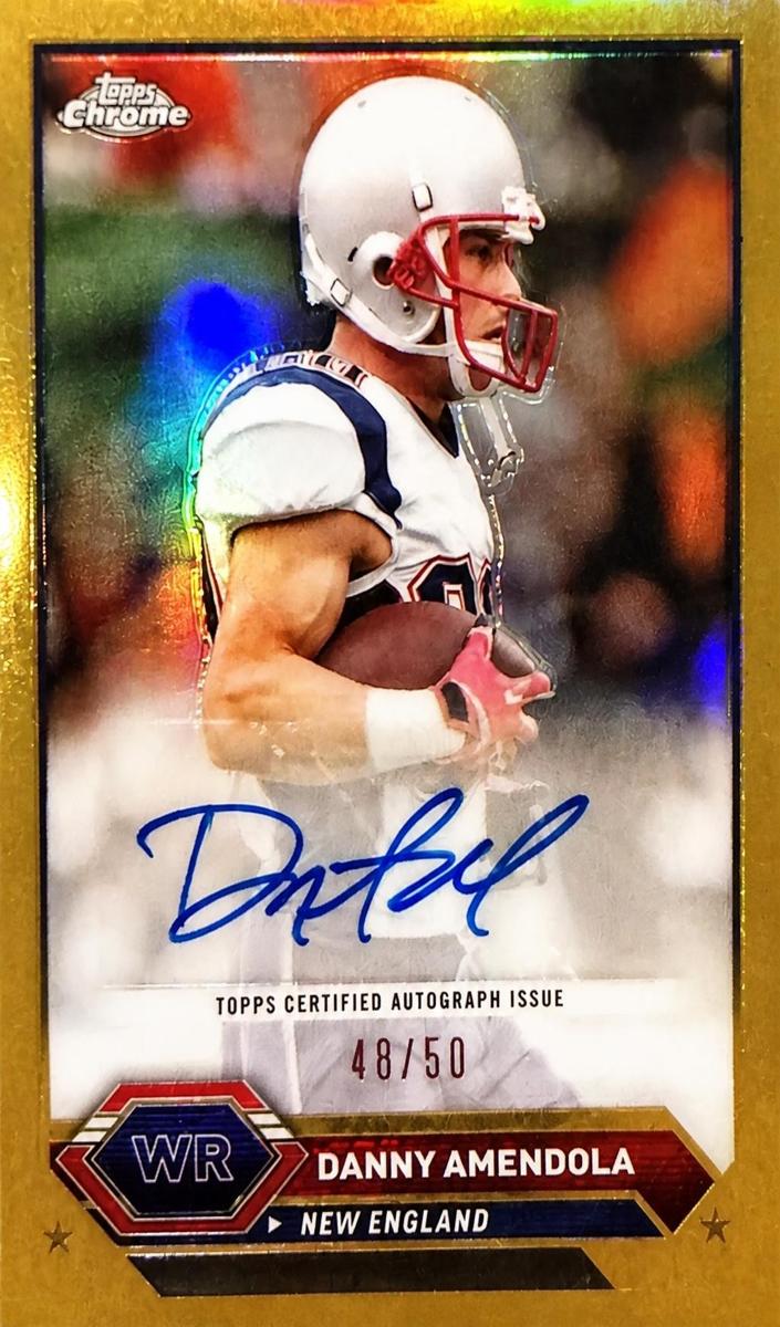2024 Topps Chrome Football Gold Refractor Danny Amendola #TCA-DME