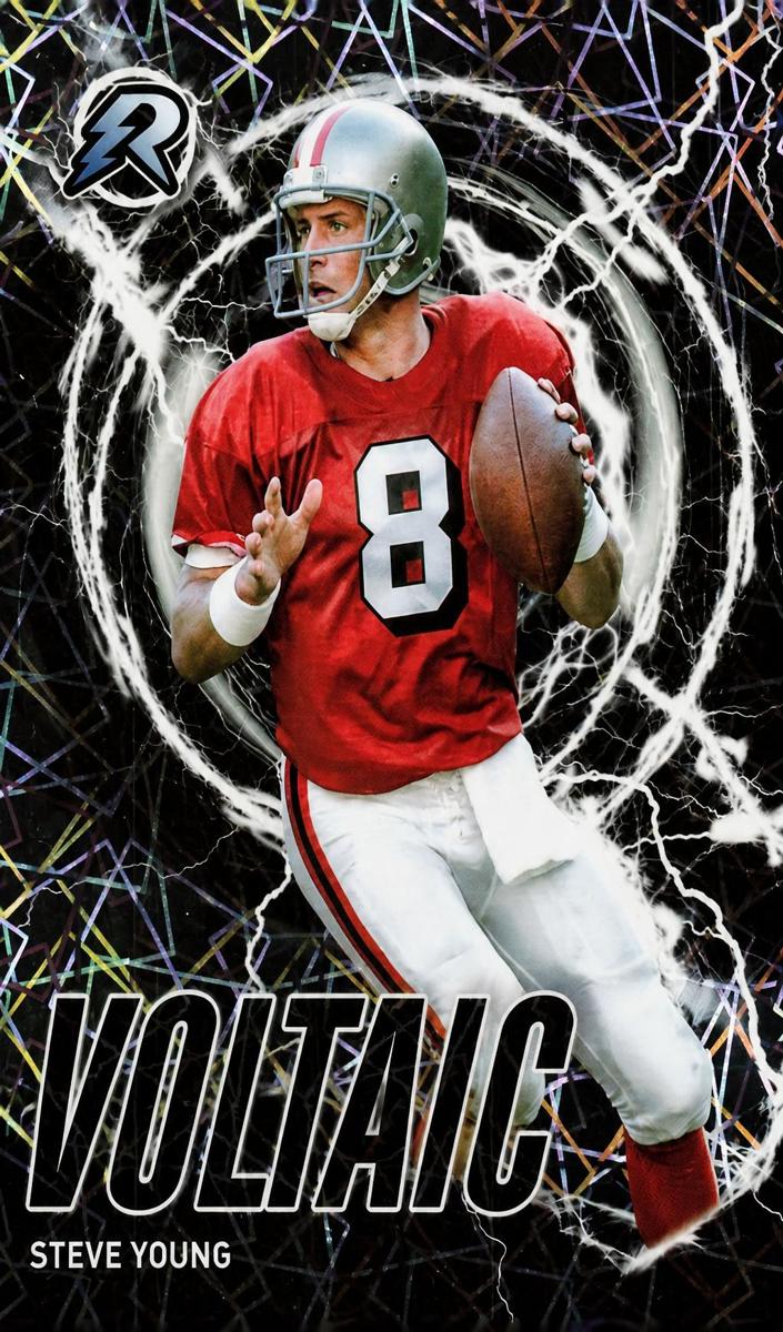 2023 Topps Composite Football Lazer Refractor Steve Young #RV-9
