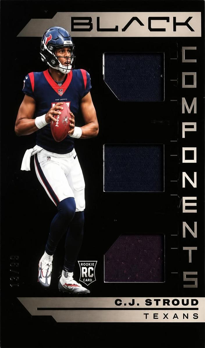 2023 Panini Black Football C.J. Stroud #COM-4 SGC 9.5