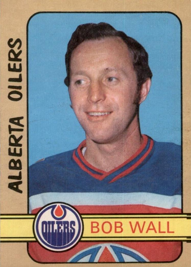 1972 O-Pee-Chee Hockey Bob Wall #323 PSA 7.5