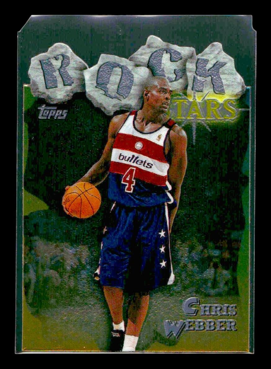 1997 Topps Basketball Chris Webber #RS3 PSA 8