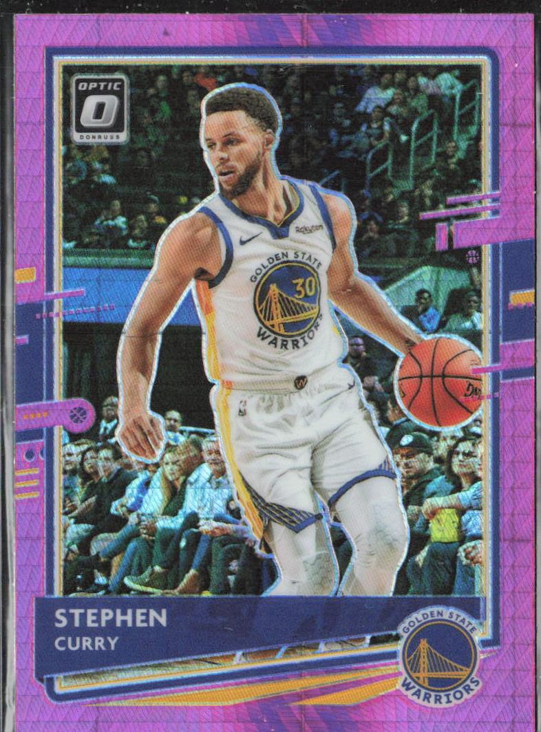 2020 Donruss Optic Basketball Hyper Pink Stephen Curry #17 PSA 10