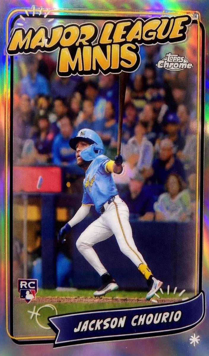 2024 Topps Chrome Update Baseball Jackson Chourio #MM-7 PSA 9