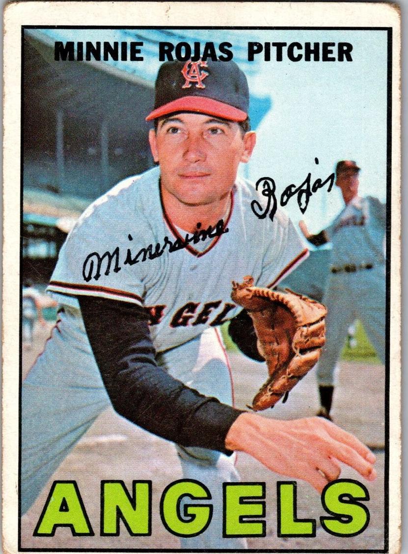 1967 Topps Baseball Minnie Rojas #104 PSA 6