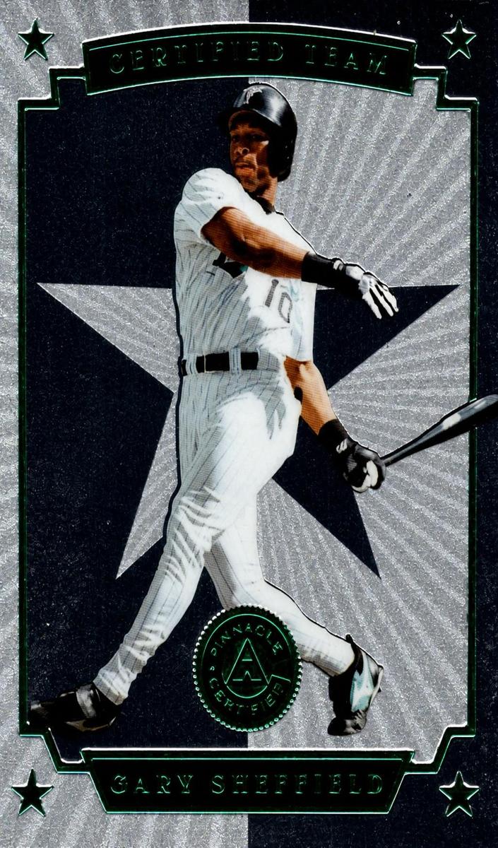 1997 Pinnacle Certified Baseball Gary Sheffield #16