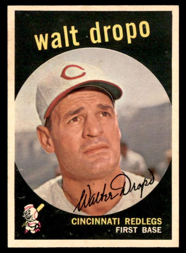 1959 Topps Baseball Walt Dropo #158 PSA 7