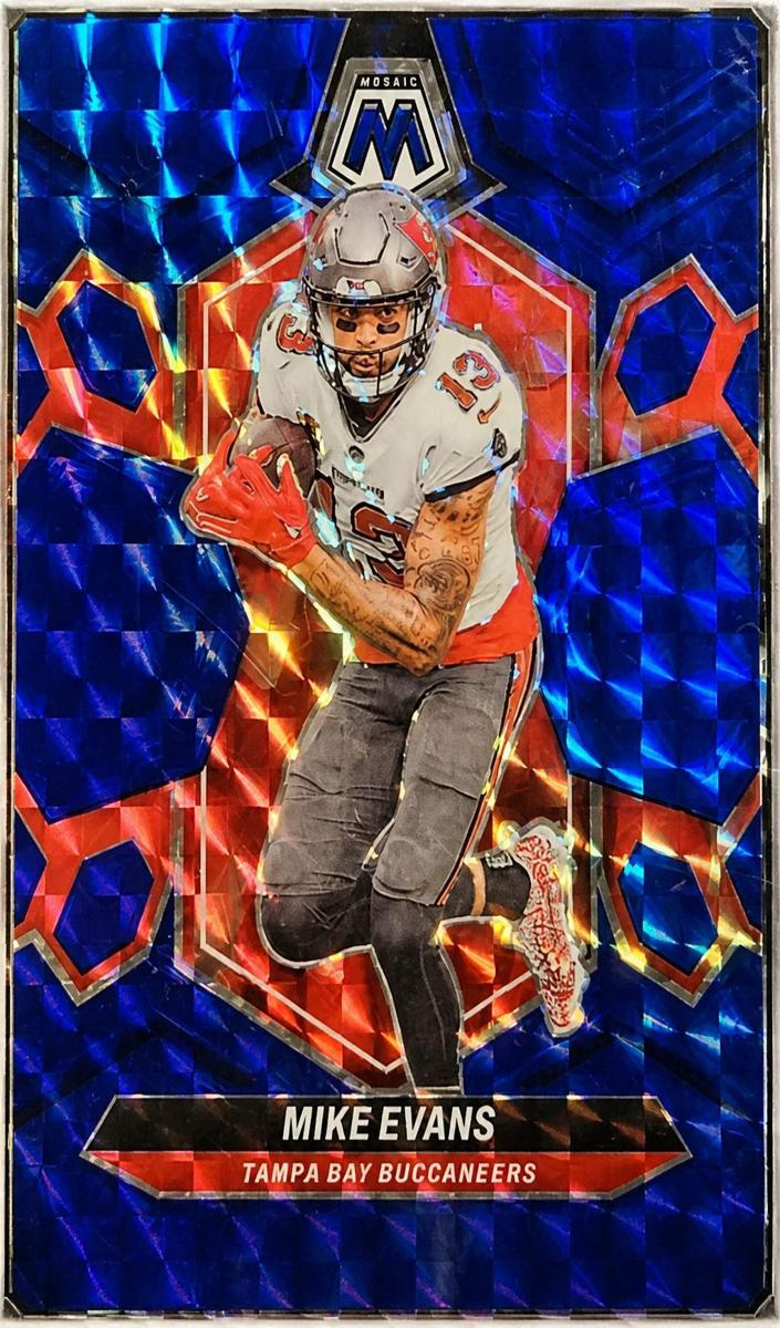2024 Panini Mosaic Football Blue Mike Evans #206