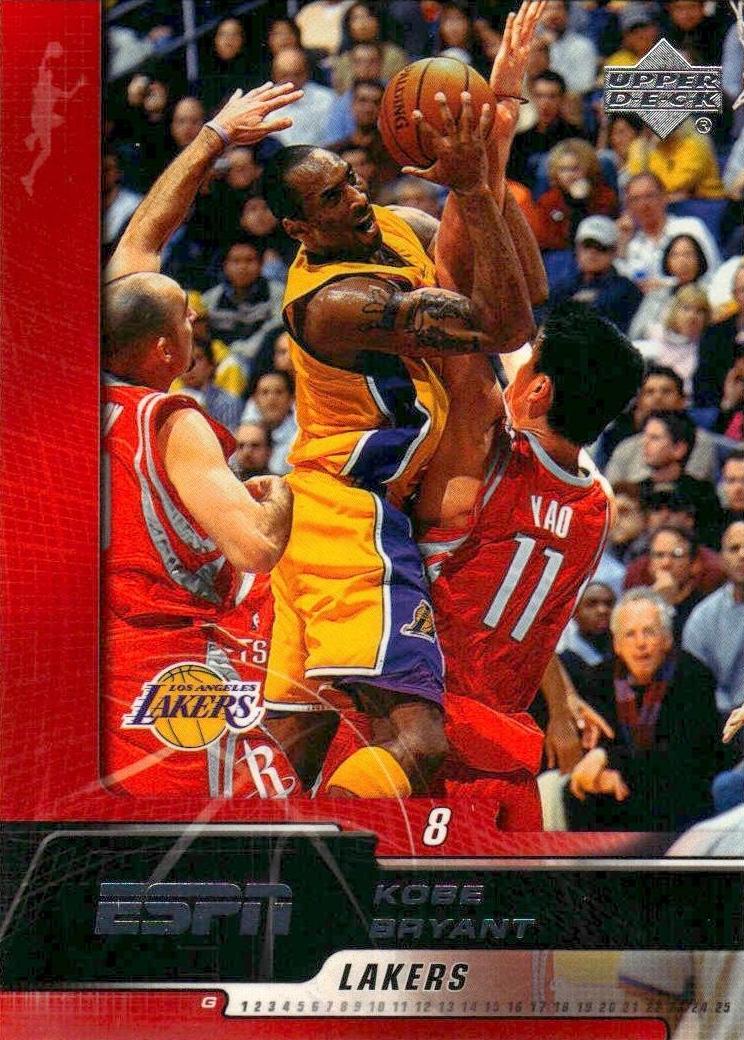 2005 Upper Deck ESPN Basketball Kobe Bryant #38