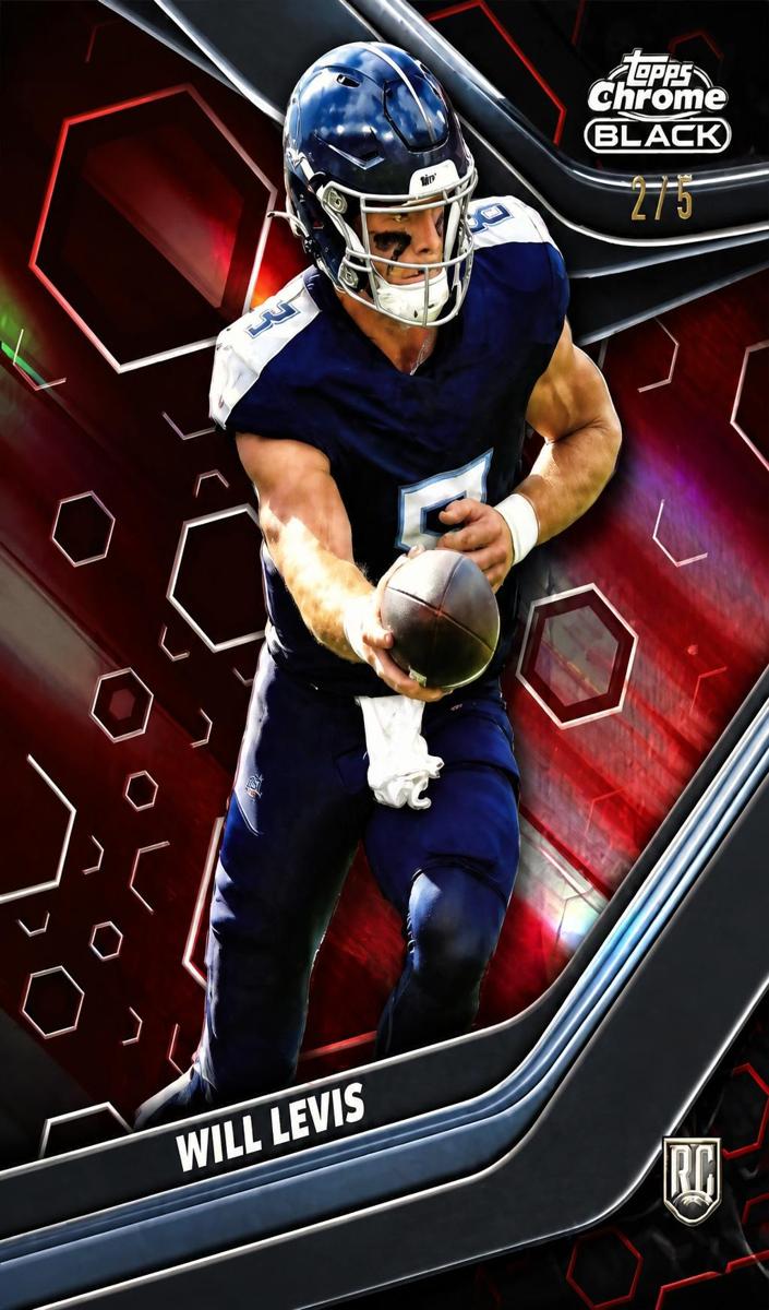 2023 Topps Composite Football Red Refractor Will Levis #149