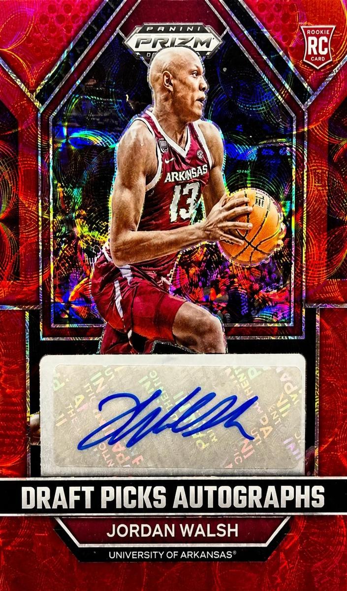 2023 Panini Prizm Draft Picks Basketball Choice Red Jordan Walsh #DPA-JWS