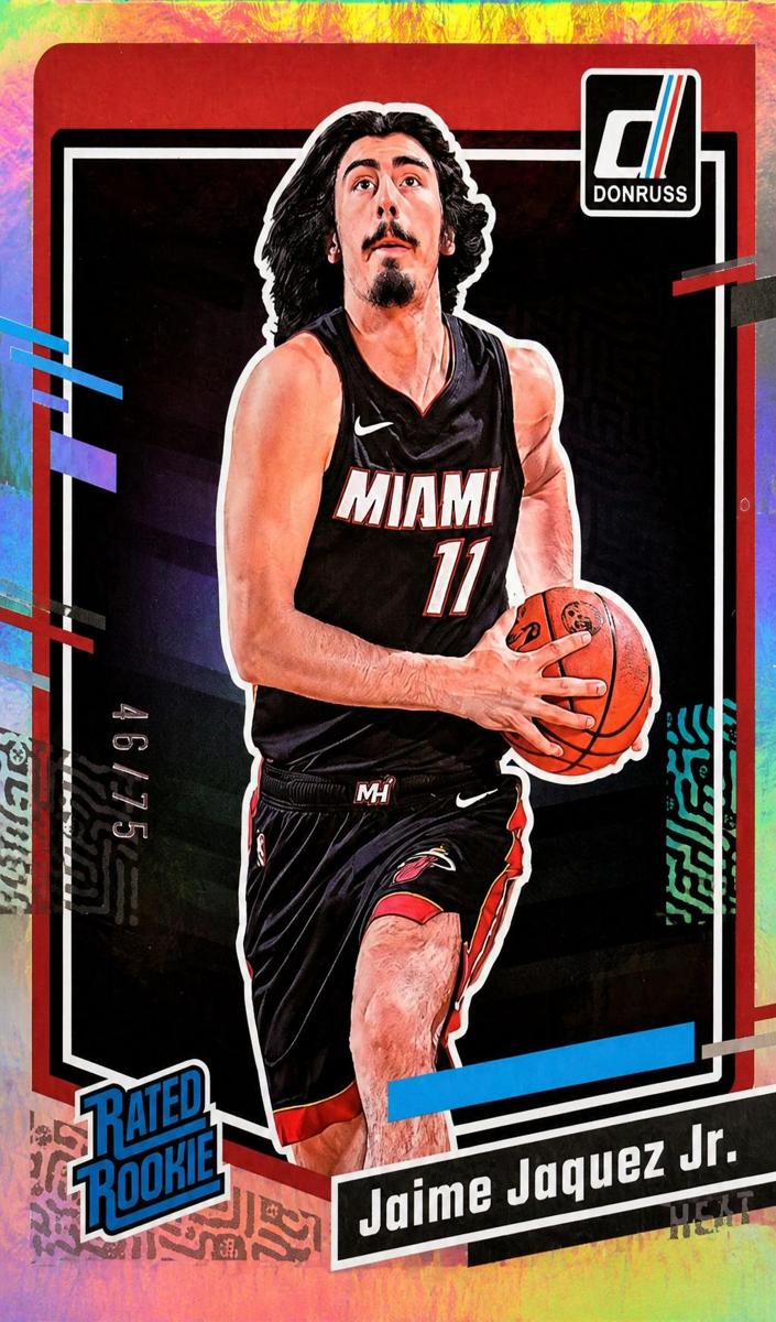 2023 Panini Donruss Basketball Press Proof Silver Die-Cut Jaime Jaquez Jr. #213 SGC 9