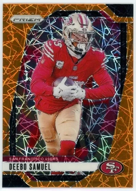 2024 Panini Prizm Football Lazer Deebo Samuel #252 PSA 9