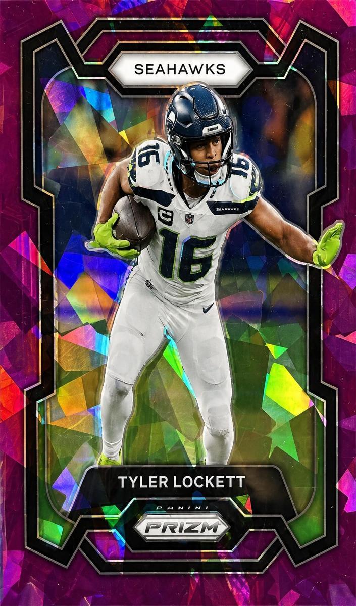 2023 Panini Prizm Football Purple Ice Tyler Lockett #264